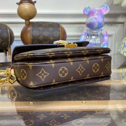 Louis Vuitton Monogram Canvas Pochette Metis East West Bag M46279 - Image 9