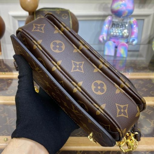 Louis Vuitton Monogram Canvas Pochette Metis East West Bag M46279 - Image 10