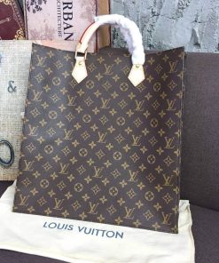 Louis Vuitton Monogram Canvas Sac Plat Tote Bag M51140
