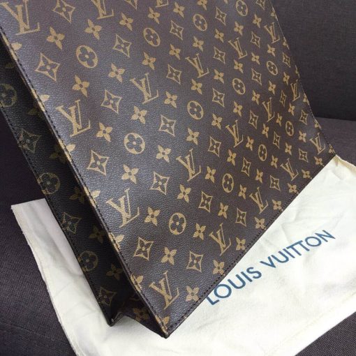 Louis Vuitton Monogram Canvas Sac Plat Tote Bag M51140 - Image 7