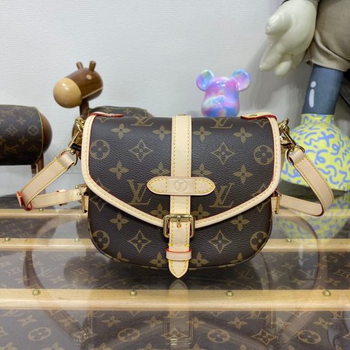 Louis Vuitton Monogram Canvas Saumur BB Bag M46740 - Image 5