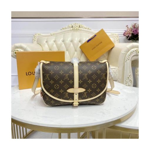 Louis Vuitton Monogram Canvas Saumur MM M40710 - Image 6