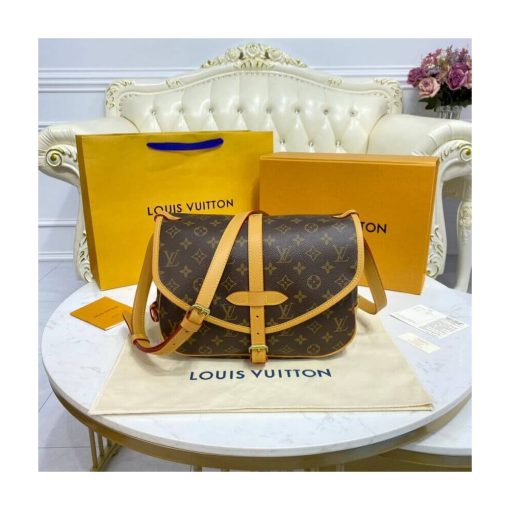 Louis Vuitton Monogram Canvas Saumur MM M42256 - Image 4