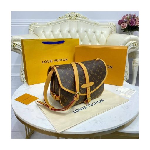 Louis Vuitton Monogram Canvas Saumur MM M42256 - Image 5