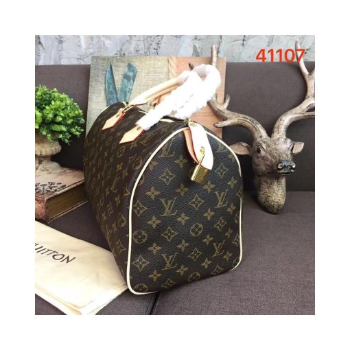 Louis Vuitton Monogram Canvas Speedy 35 M41107 - Image 3