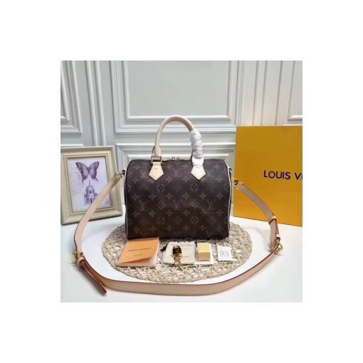 Louis Vuitton Monogram Canvas Speedy Bandouliere 25 M41113 - Image 2