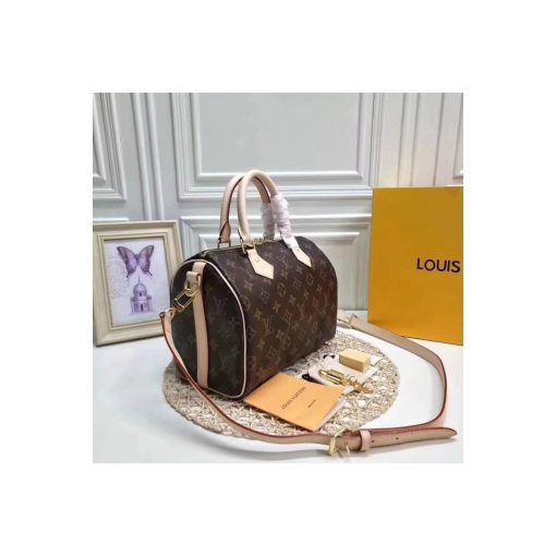 Louis Vuitton Monogram Canvas Speedy Bandouliere 25 M41113 - Image 3