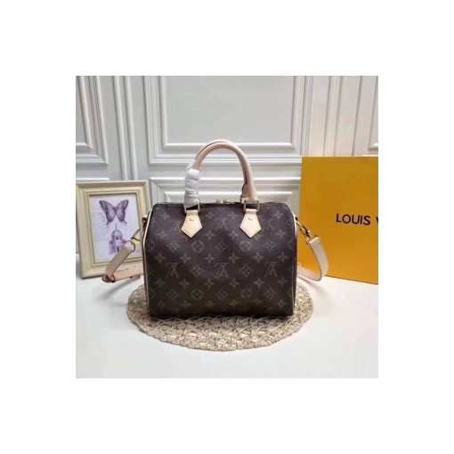 Louis Vuitton Monogram Canvas Speedy Bandouliere 25 M41113 - Image 4