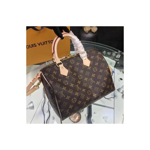 Louis Vuitton Monogram Canvas Speedy Bandouliere 30 M41112 - Image 2