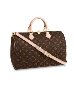 Louis Vuitton Monogram Canvas Speedy Bandouliere 35 M41111