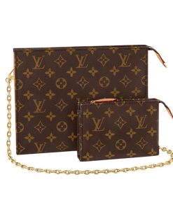Louis Vuitton Monogram Canvas Toiletry Pouch On Chain M81412