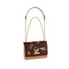 Louis Vuitton Monogram Canvas Twist MM M44408 Brown