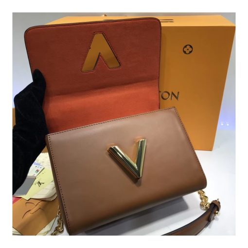 Louis Vuitton Monogram Canvas Twist MM M44408 Brown - Image 7