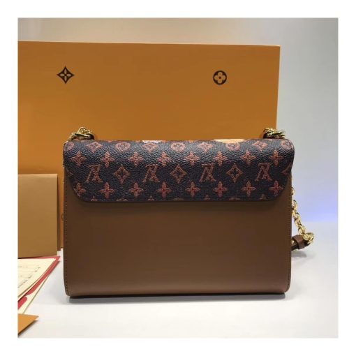 Louis Vuitton Monogram Canvas Twist MM M44408 Brown - Image 9