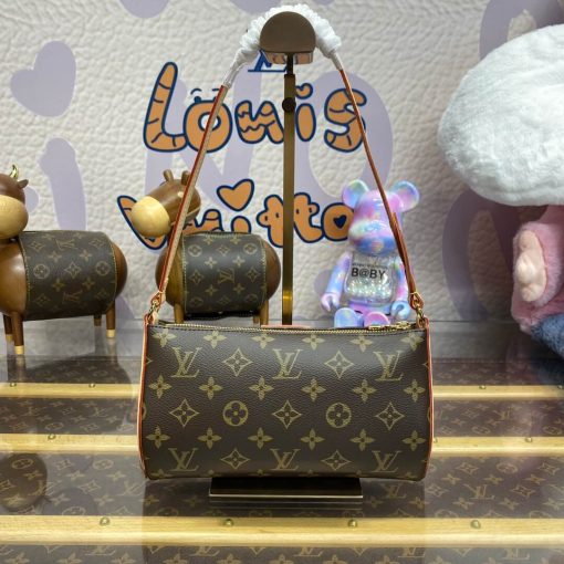 Louis Vuitton Monogram CanvasPochette Tirette M47123 - Image 8