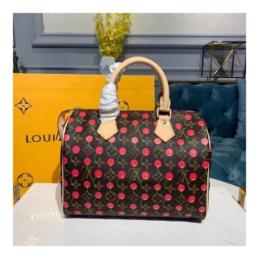 Louis Vuitton Monogram Cerises Speedy 25 M41108 - Image 4