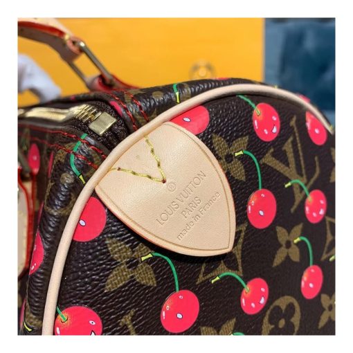 Louis Vuitton Monogram Cerises Speedy 25 M41108 - Image 8