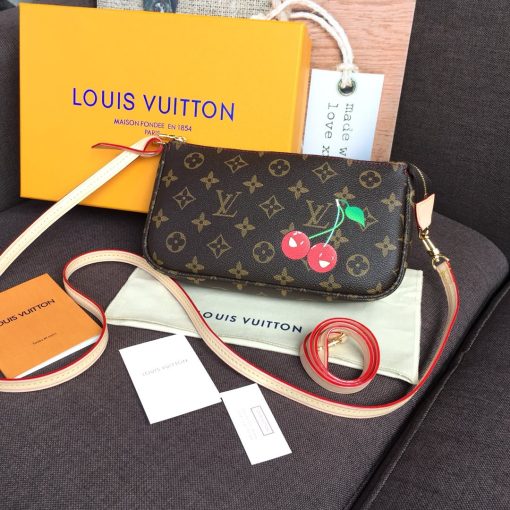 Louis Vuitton Monogram Cherry Pochette Accessoires M95008 - Image 2
