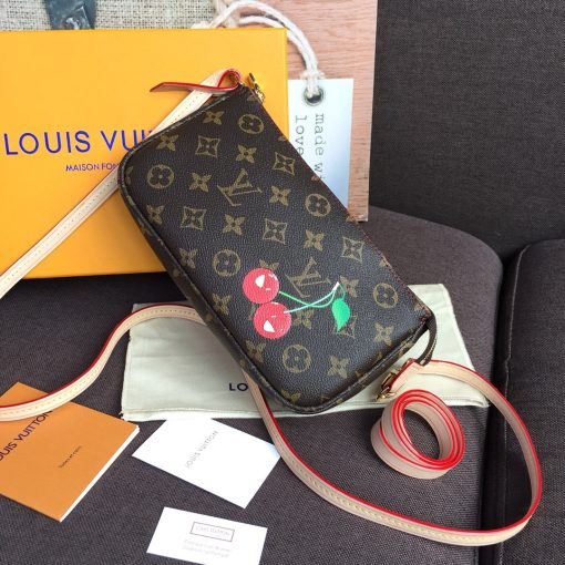 Louis Vuitton Monogram Cherry Pochette Accessoires M95008 - Image 3