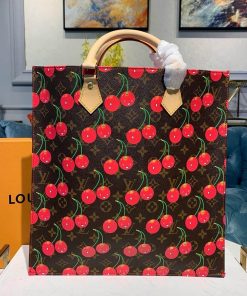Louis Vuitton Monogram Cherry Sac Plat Tote Bag M51140