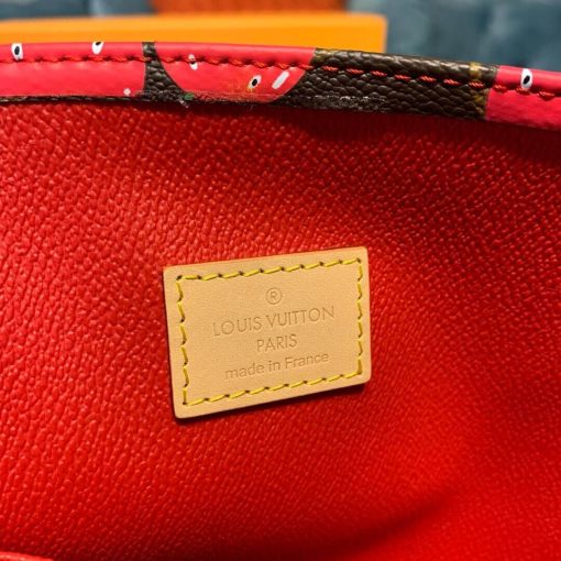 Louis Vuitton Monogram Cherry Sac Plat Tote Bag M51140 - Image 8