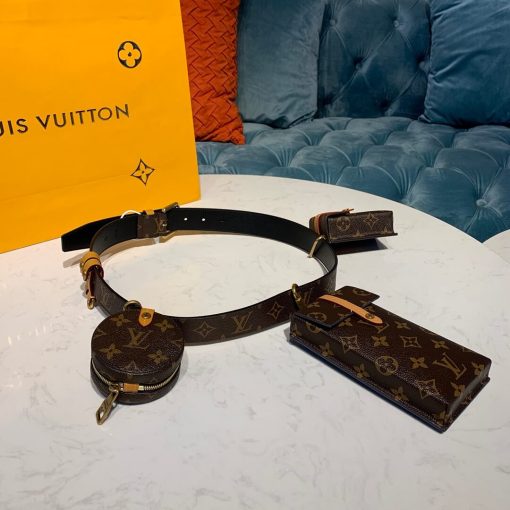 Louis Vuitton Monogram Daily Multi Pocket 30mm Belt M0236U - Image 2