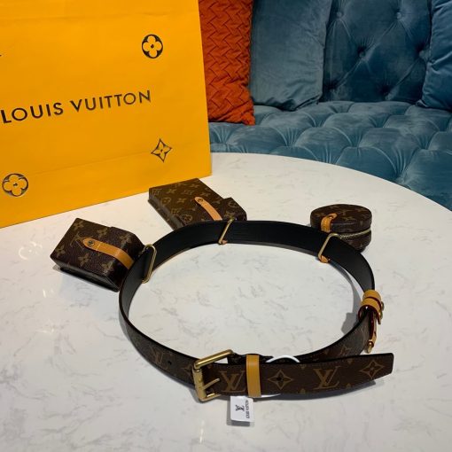 Louis Vuitton Monogram Daily Multi Pocket 30mm Belt M0236U - Image 3