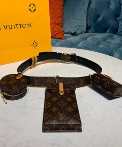 Louis Vuitton Monogram Daily Multi Pocket 30mm Belt M0236U