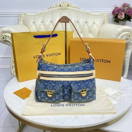Louis Vuitton Monogram Denim Buggy PM M95049 - Image 8