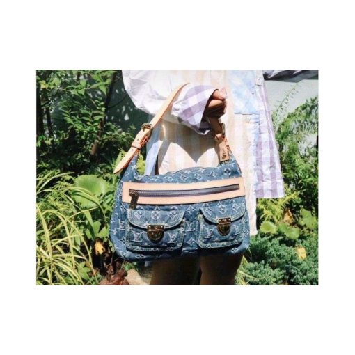 Louis Vuitton Monogram Denim Buggy PM M95049 - Image 6