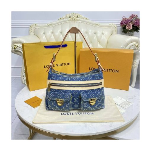 Louis Vuitton Monogram Denim Buggy PM M95049 - Image 8