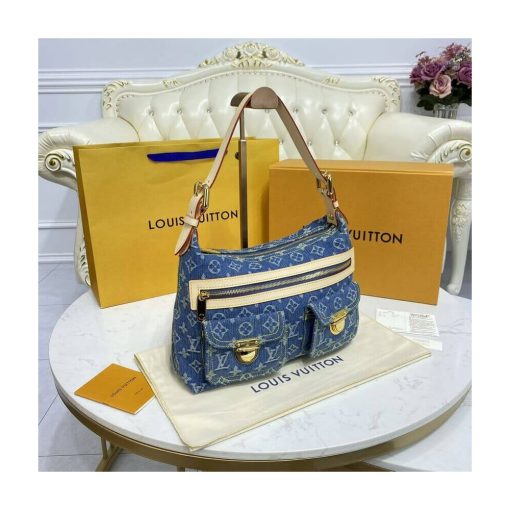 Louis Vuitton Monogram Denim Buggy PM M95049 - Image 9