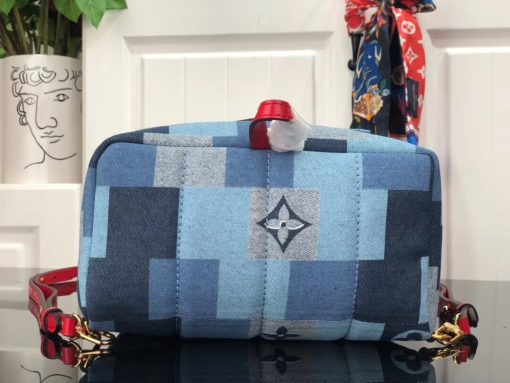 Louis Vuitton Monogram Denim Canvas Beach Pouch M68765 - Image 7