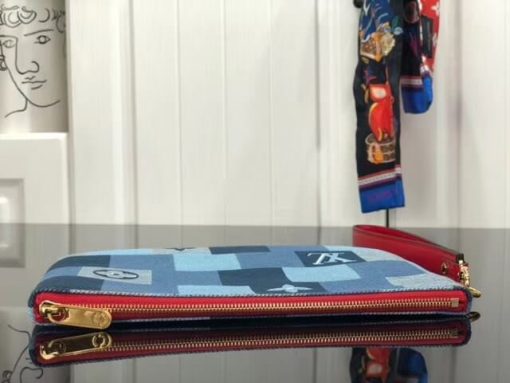 Louis Vuitton Monogram Denim Canvas City Pouch M68761 - Image 3