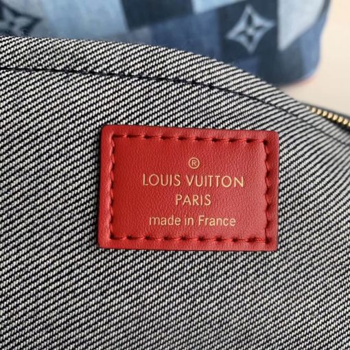 Louis Vuitton Monogram Denim Canvas Neverfull MM M44981 - Image 8