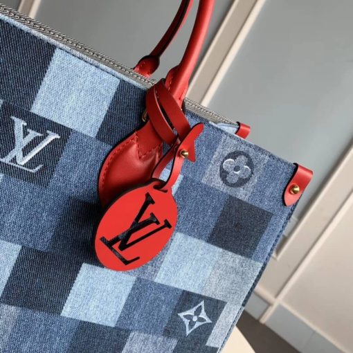 Louis Vuitton Monogram Denim Canvas Onthego GM M44992 - Image 6