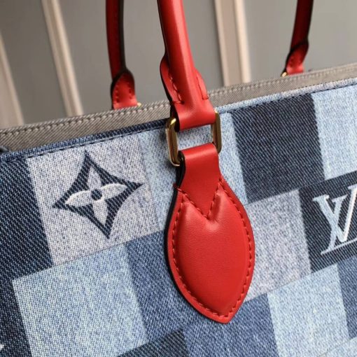 Louis Vuitton Monogram Denim Canvas Onthego GM M44992 - Image 7