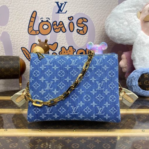Louis Vuitton Monogram Denim Coussin PM M24564 - Image 4