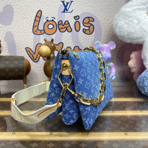 Louis Vuitton Monogram Denim Coussin PM M24564 - Image 6