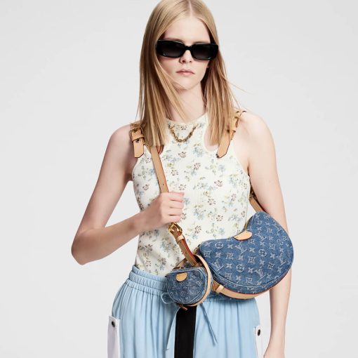 Louis Vuitton Monogram Denim Croissant MM M46856 - Image 2