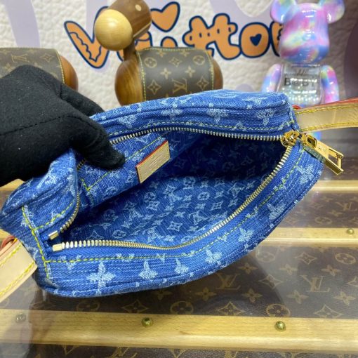 Louis Vuitton Monogram Denim Croissant MM M46856 - Image 13