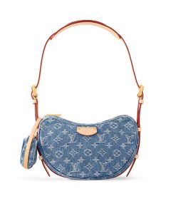 Louis Vuitton Monogram Denim Croissant MM M46856
