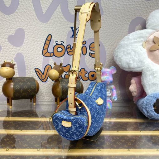 Louis Vuitton Monogram Denim Croissant MM M46856 - Image 7