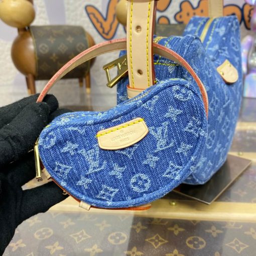 Louis Vuitton Monogram Denim Croissant MM M46856 - Image 9
