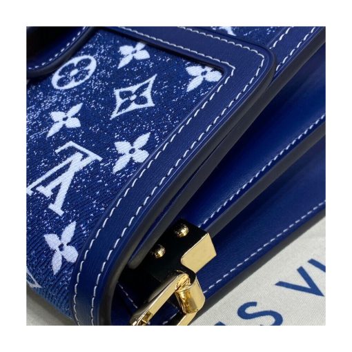 Louis Vuitton Monogram Denim Dauphine MM M59631 - Image 11