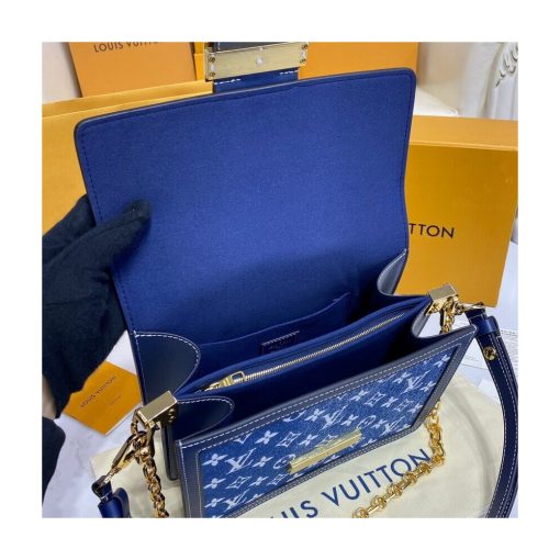 Louis Vuitton Monogram Denim Dauphine MM M59631 - Image 14