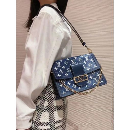 Louis Vuitton Monogram Denim Dauphine MM M59631 - Image 3