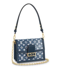 Louis Vuitton Monogram Denim Dauphine MM M59631