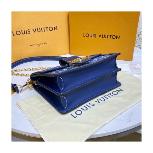 Louis Vuitton Monogram Denim Dauphine MM M59631 - Image 8