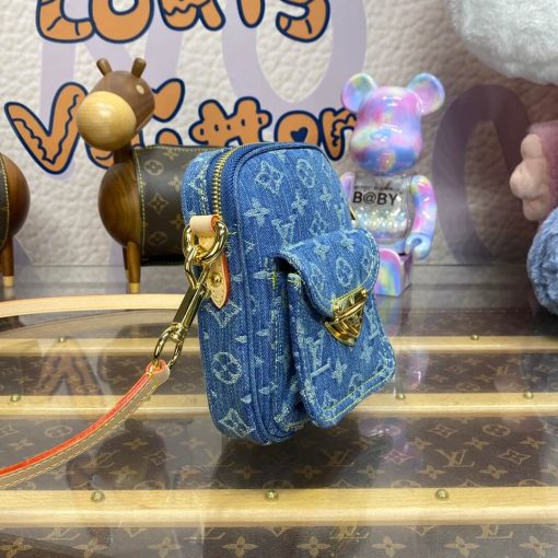 Louis Vuitton Monogram Denim Fairfax Pochette M82948 - Image 4